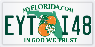 FL license plate EYTI48