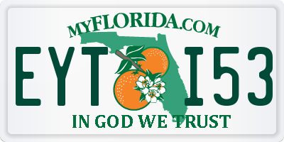 FL license plate EYTI53