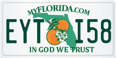 FL license plate EYTI58