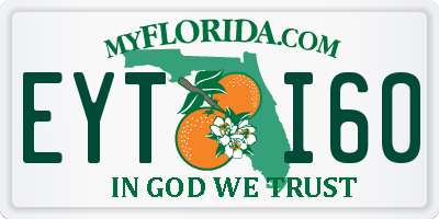 FL license plate EYTI60
