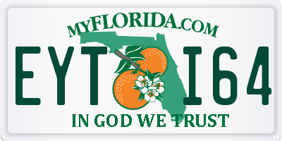 FL license plate EYTI64