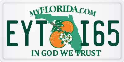 FL license plate EYTI65