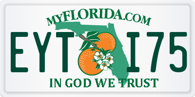 FL license plate EYTI75