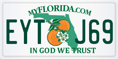 FL license plate EYTJ69