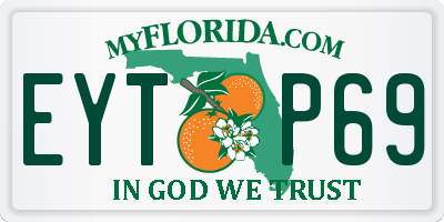 FL license plate EYTP69