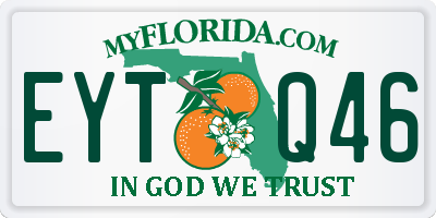 FL license plate EYTQ46