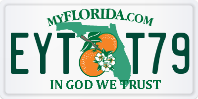 FL license plate EYTT79