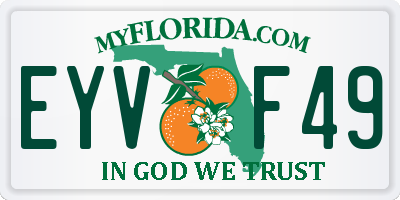 FL license plate EYVF49
