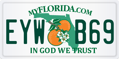 FL license plate EYWB69