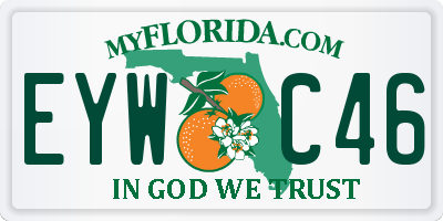 FL license plate EYWC46