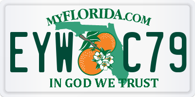 FL license plate EYWC79