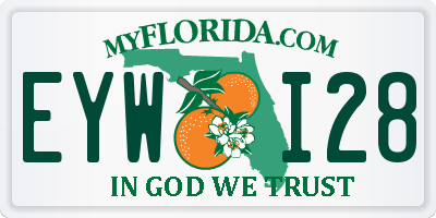 FL license plate EYWI28