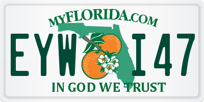 FL license plate EYWI47