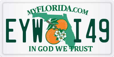 FL license plate EYWI49
