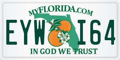 FL license plate EYWI64