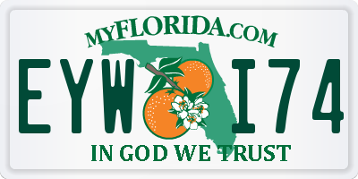 FL license plate EYWI74