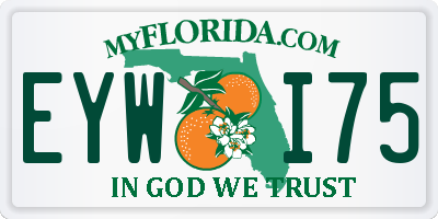 FL license plate EYWI75