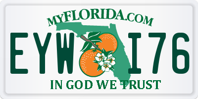 FL license plate EYWI76