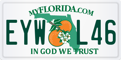 FL license plate EYWL46