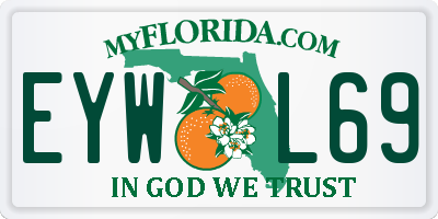 FL license plate EYWL69