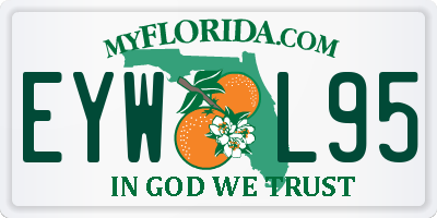 FL license plate EYWL95