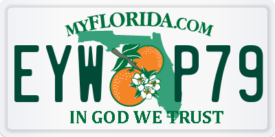FL license plate EYWP79