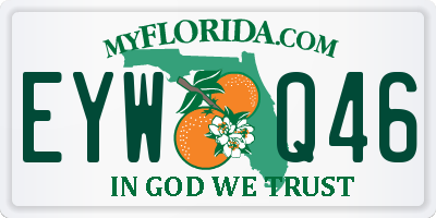 FL license plate EYWQ46