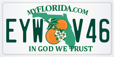 FL license plate EYWV46