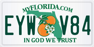 FL license plate EYWV84