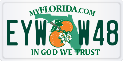FL license plate EYWW48