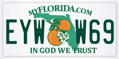 FL license plate EYWW69