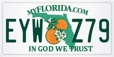 FL license plate EYWZ79