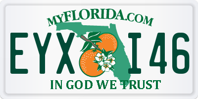 FL license plate EYXI46