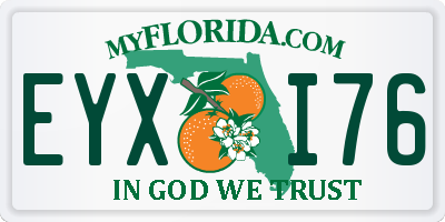 FL license plate EYXI76