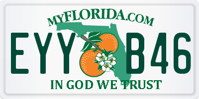FL license plate EYYB46
