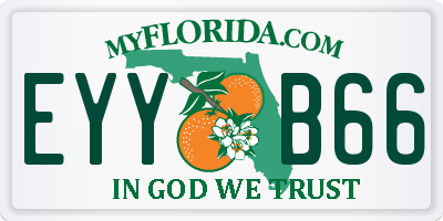 FL license plate EYYB66