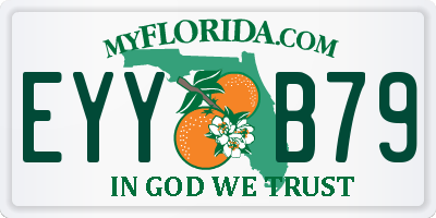 FL license plate EYYB79