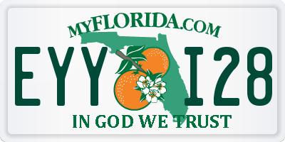 FL license plate EYYI28