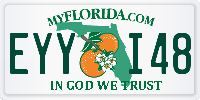 FL license plate EYYI48