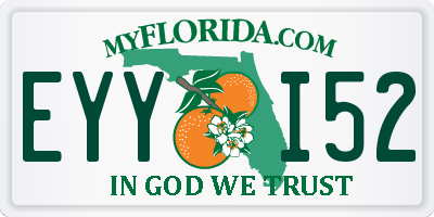 FL license plate EYYI52