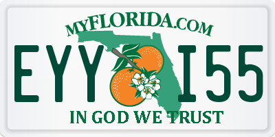 FL license plate EYYI55