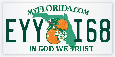 FL license plate EYYI68