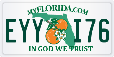 FL license plate EYYI76