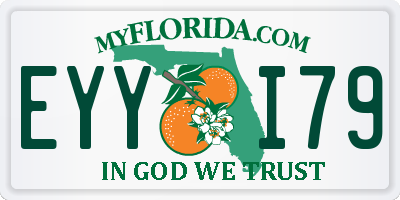 FL license plate EYYI79