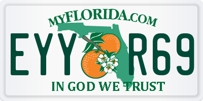 FL license plate EYYR69