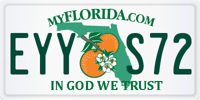 FL license plate EYYS72