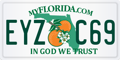 FL license plate EYZC69