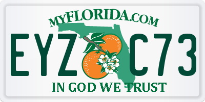 FL license plate EYZC73