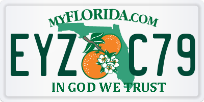 FL license plate EYZC79