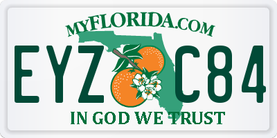 FL license plate EYZC84